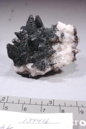 HEMATITE with CALCITE