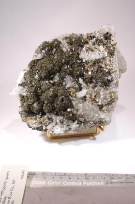 Wurtzite with Pyrite and Quartz