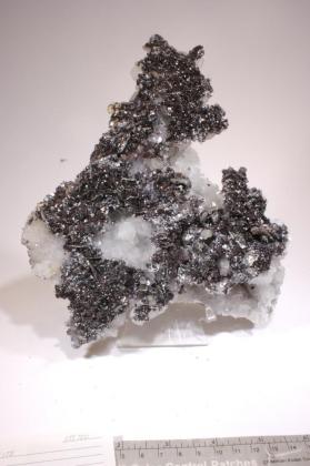 Semseyite with CALCITE