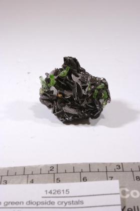 Graphite with DIOPSIDE