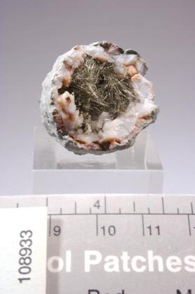 Millerite with Pyrite