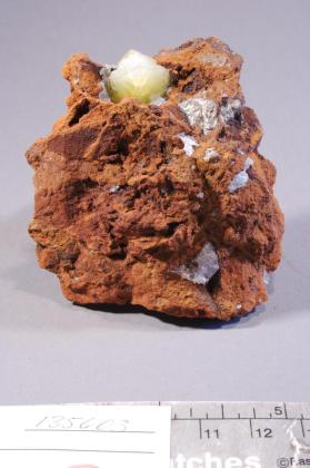 Adamite with Goethite