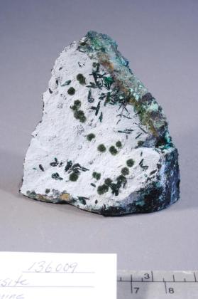 Olivenite with Halloysite