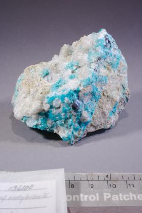 Turquoise with Molybdenite