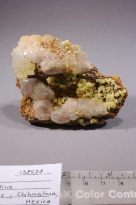 Mimetite with CALCITE