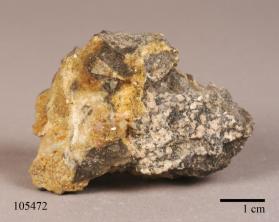 Axinite-(Mn) with WILLEMITE