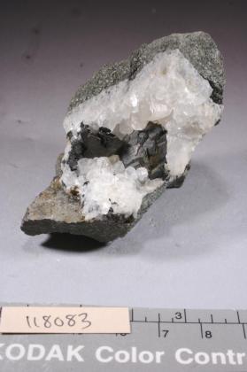 Babingtonite with CALCITE