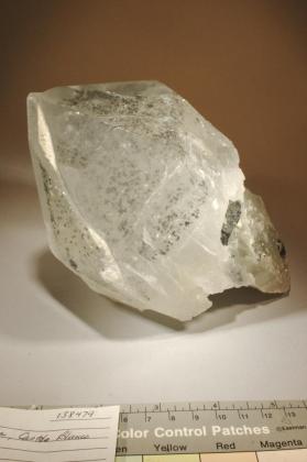 rock crystal with Ferberite