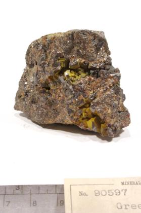 Greenockite with SPHALERITE