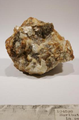 Hurlbutite with Albite and Muscovite and Quartz