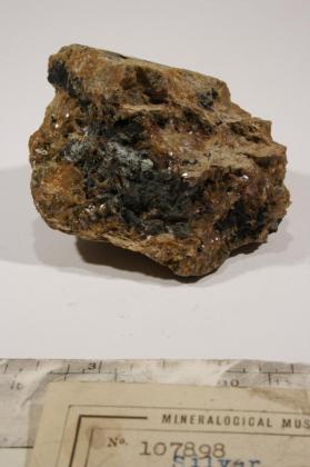Silver with Siderite