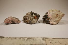 Mooreite with delta mooreite and Fluoborate