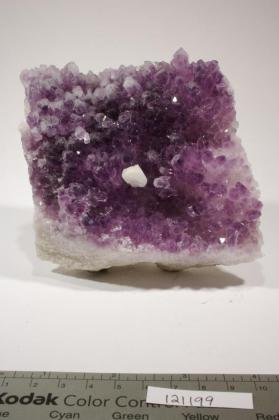 amethyst with CALCITE