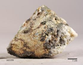 Whitlockite with Siderite