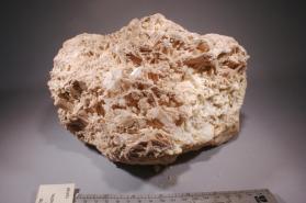 Bikitaite with Allophane and CALCITE and Eucryptite and Quartz and Stilbite