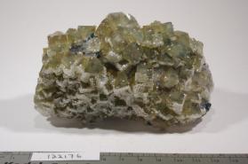 FLUORITE with Galena and Quartz