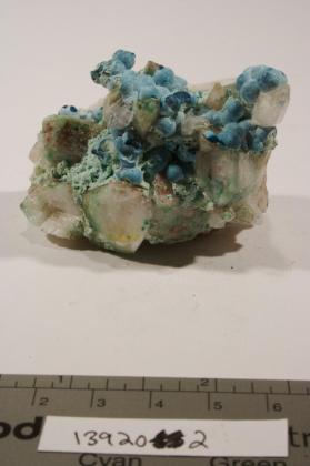 SHATTUCKITE with CALCITE