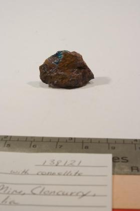 Claringbullite with Connellite