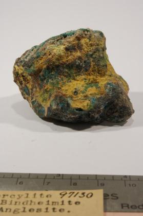 Percylite with ANGLESITE and Bindheimite