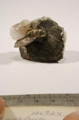 FLUORAPATITE with Pyrite