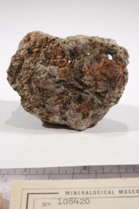 TITANITE with Feldspar and Nepheline and ZIRCON