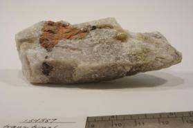 Wodginite with POLLUCITE and Quartz and rankamaite-sosedkoite (chalky white)