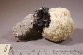 BARITE with Dolomite and SPHALERITE