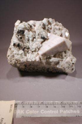 MICROCLINE with CASSITERITE and smoky