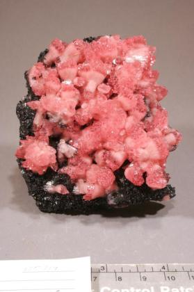 RHODOCHROSITE with Manganite