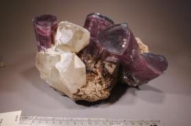 ELBAITE with Albite and Quartz