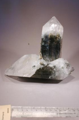 Quartz with Actinolite and HEMATITE