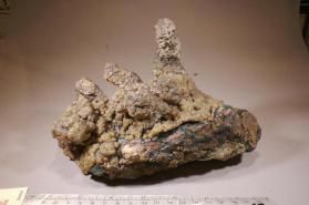 Siderite with Chalcopyrite and pseudomorph