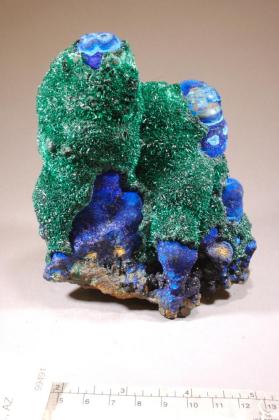 MALACHITE with Azurite