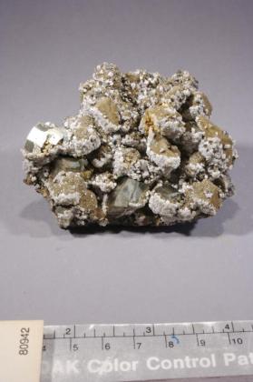 Siderite with Dolomite and Pyrite