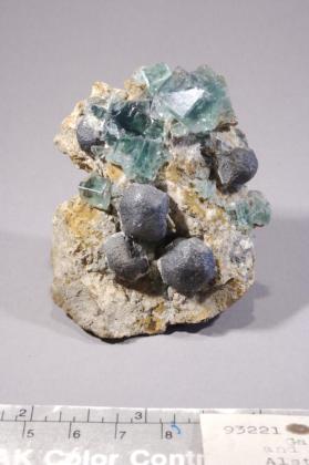 Galena with FLUORITE