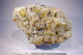 FLUORITE with CALCITE and Galena and Quartz