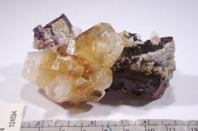 CALCITE with FLUORITE