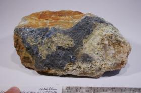 Valentinite with Stibnite