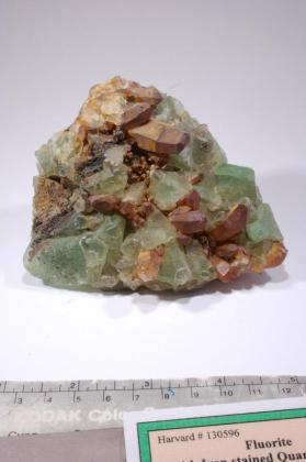 Quartz with FLUORITE