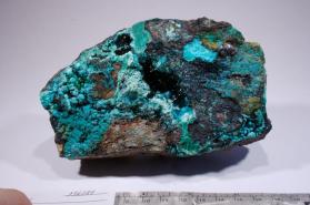 Atacamite with CHRYSOCOLLA and Goethite and MALACHITE