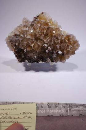 FLUORITE with CALCITE and Siderite