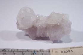 CALCITE with amethyst