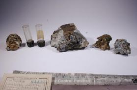 Synchysite with Aegirine and Ancylite and NATROLITE and ORTHOCLASE and ZIRCON