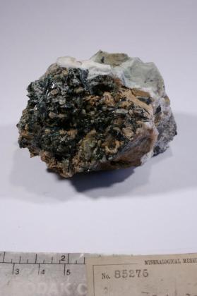 Catapleiite with Aegirine and ORTHOCLASE