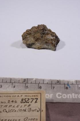 Catapleiite with Astrophyllite