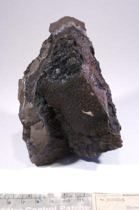 HEMATITE with earthy manganese