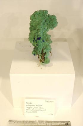 MALACHITE with Azurite