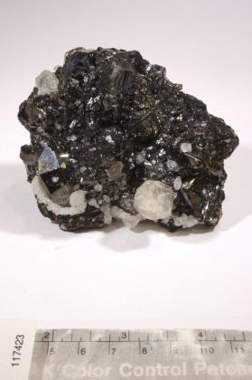 SPHALERITE with CALCITE