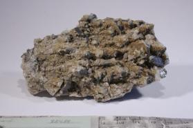 Samsonite with BARITE and CALCITE