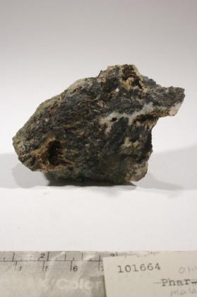 Olivenite with BARITE and Enargite and MALACHITE
